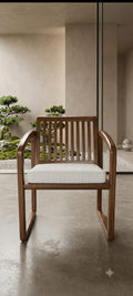 Slatted Back Chair