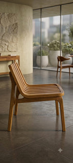 Kadamba Flow Slatted Chair